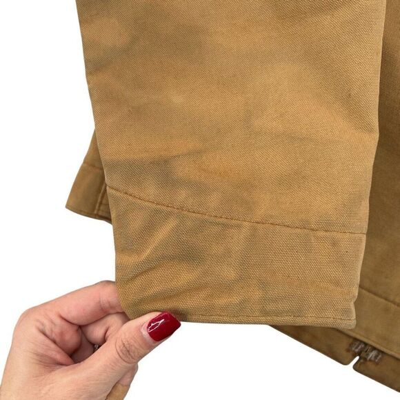 Vintage Carhartt J01 Distressed Detroit Blanket Lined Jacket USA Made Size 46 L - Picture 12 of 13